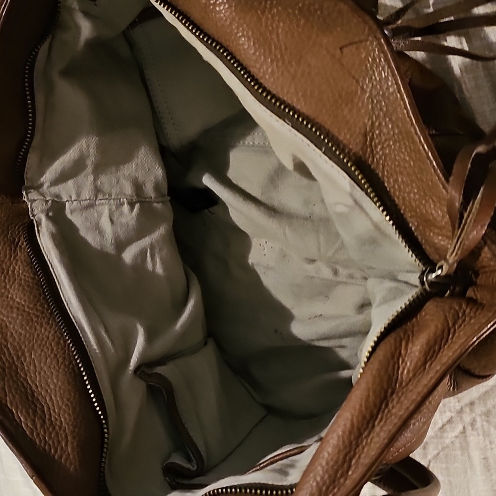 Brown Leather Day & Mood Women's Handbag - Picture 3 of 4